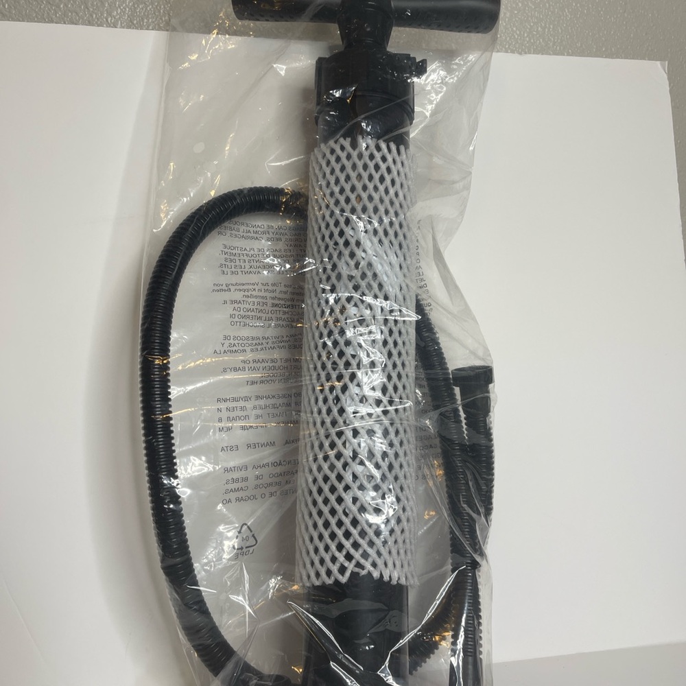 Inflatable Hand Pump with Hose